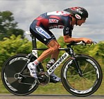 Frank Schleck during stage 19 of the Tour de France 2007